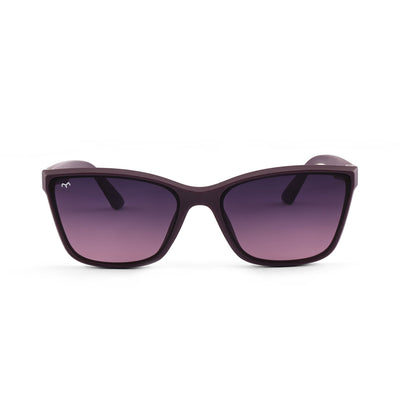 Flirt - Shell Purple Cat Eye Sunglasses