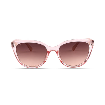 SnipKat - Shell Brown Cat Eye Sunglasses