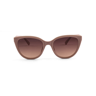 SnipKat- Shell Brown Cat Eye Sunglasses