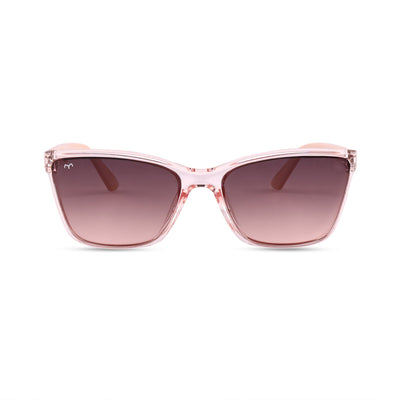 Flirt - Shell Brown Cat Eye Sunglasses