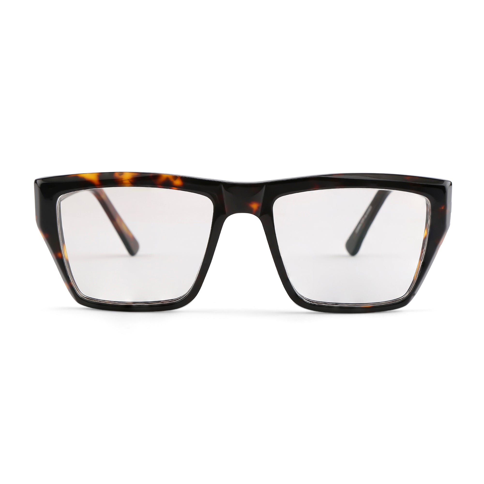 RectaLens - Unisex Rectangle Acetate Blue Computer Glasses