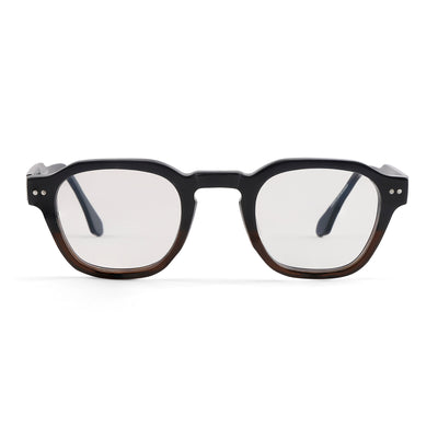 BitBox - Square Unisex Acetate Blue Computer Glasses