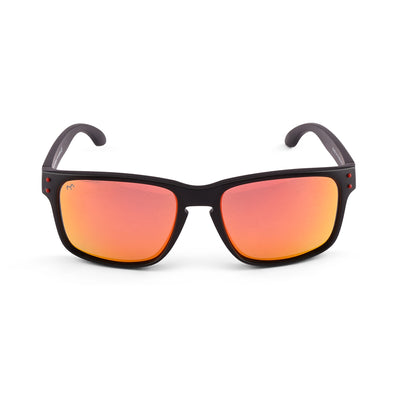 RectEdge - TR Orange Polarized Rectangle Sunglasses for Men