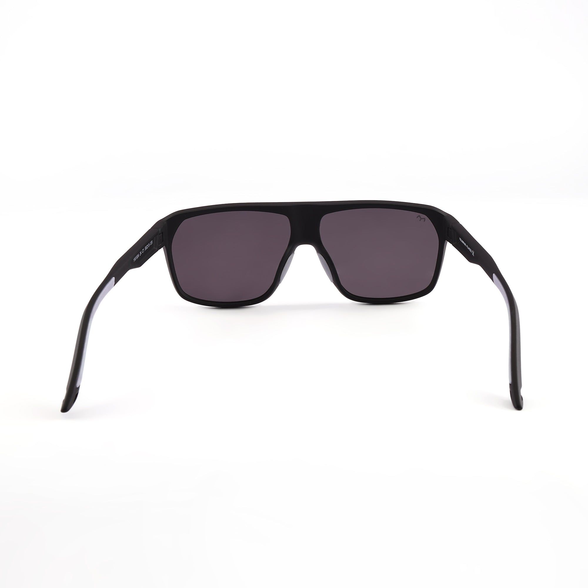 Horizon - TR Black Polarized Rectangle Sunglasses for Men