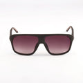 Horizon - TR Brown Polarized Rectangle Sunglasses for Men