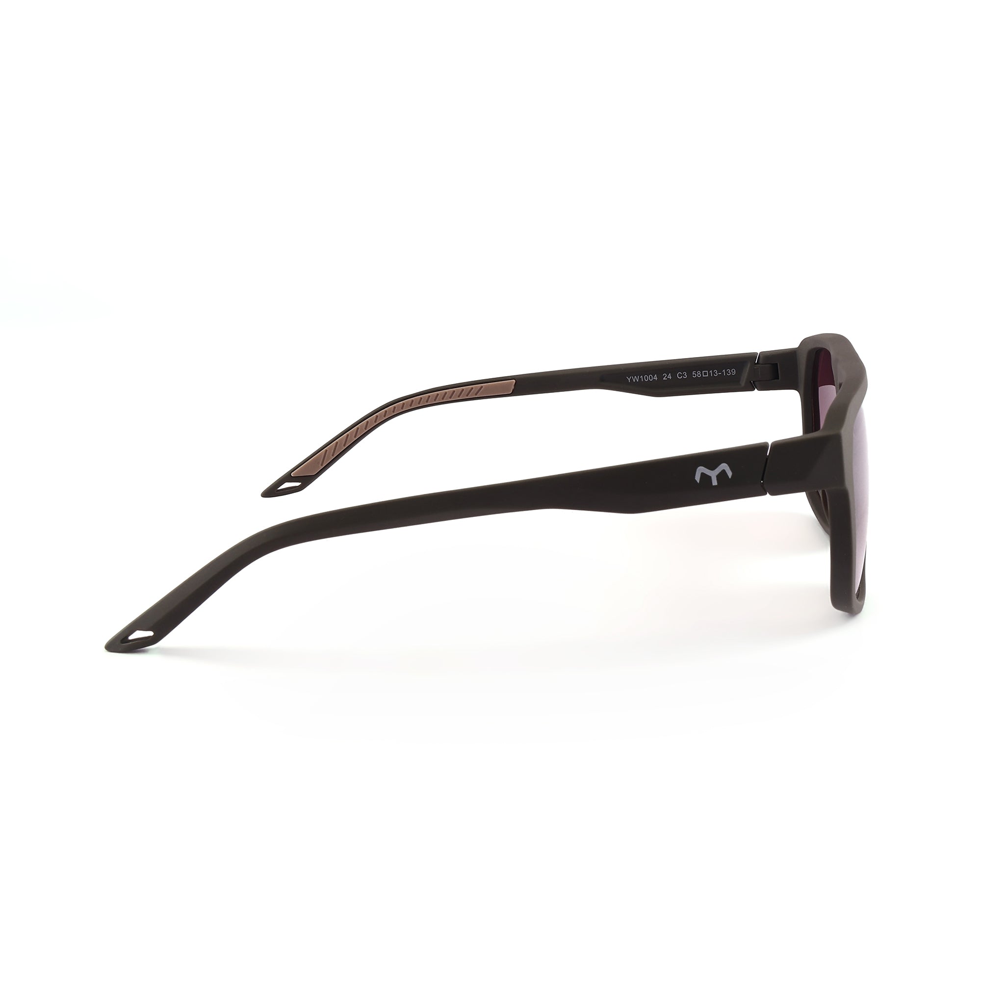 Horizon - TR Brown Polarized Rectangle Sunglasses for Men