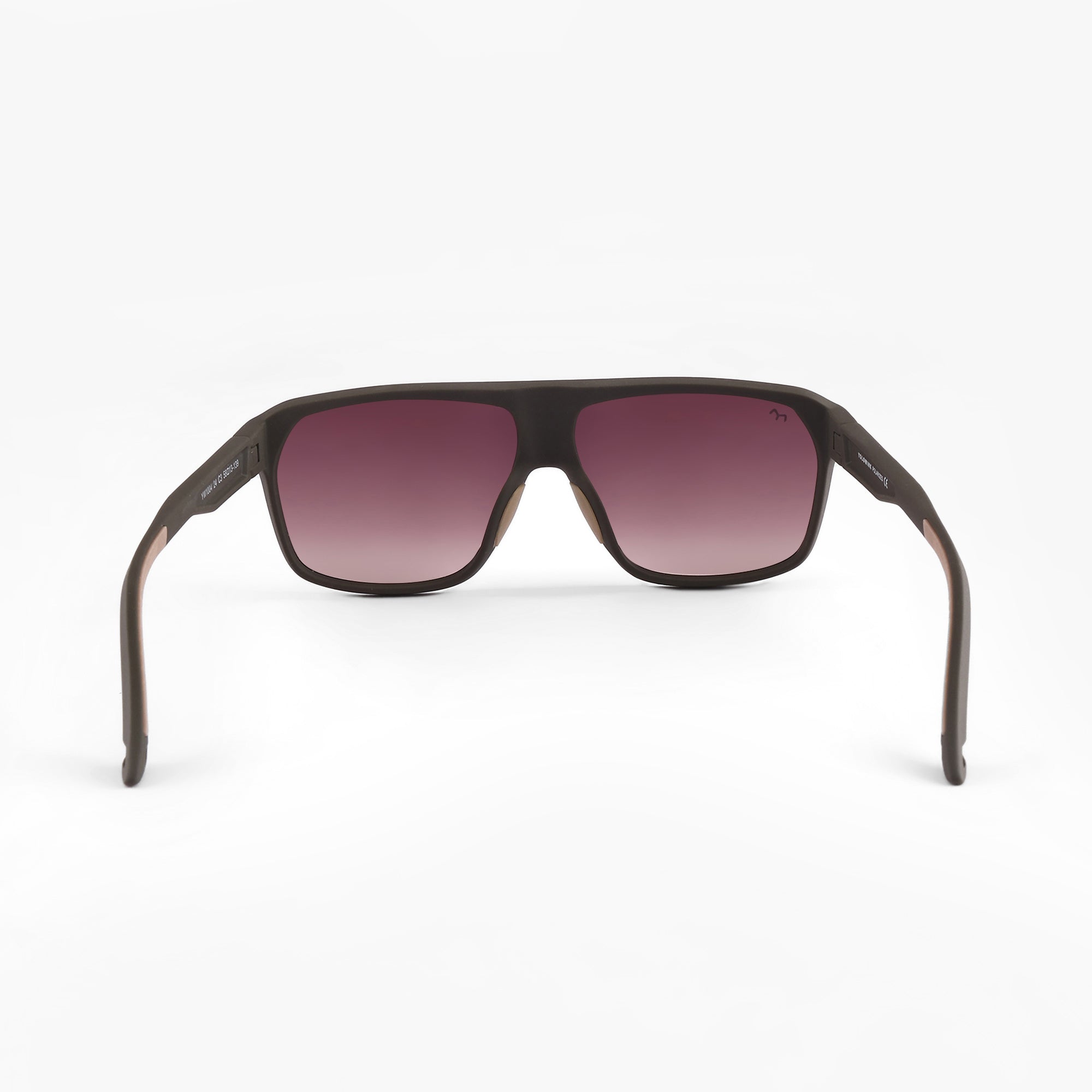 Horizon - TR Brown Polarized Rectangle Sunglasses for Men