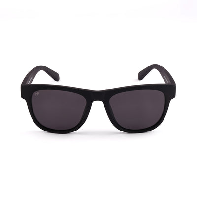 Rectawear - TR Black Polarized Rectangle Sunglasses for Men