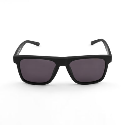 RectoCool - TR Black Polarized Rectangle Sunglasses for Men