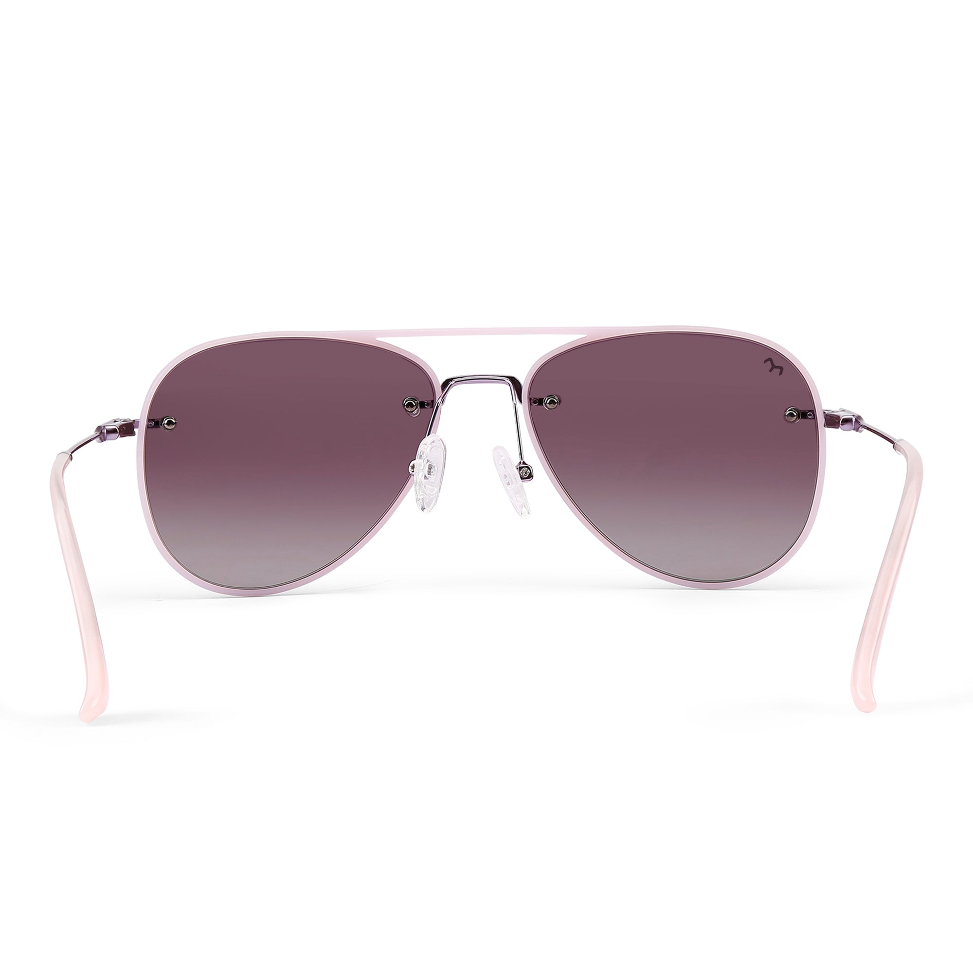 Paviora - TR Metal Purple Aviator Sunglasses