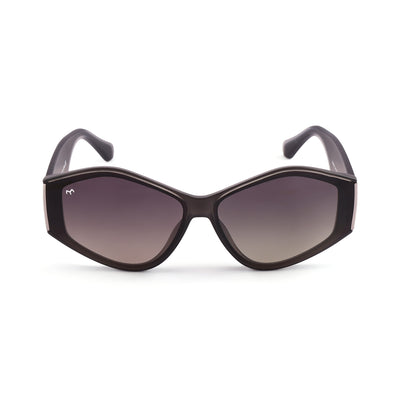 Purrfect - TR Black Polarized Cat Eye Sunglasses