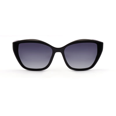 Catnip - TR Black Polarized Cat Eye Glasses