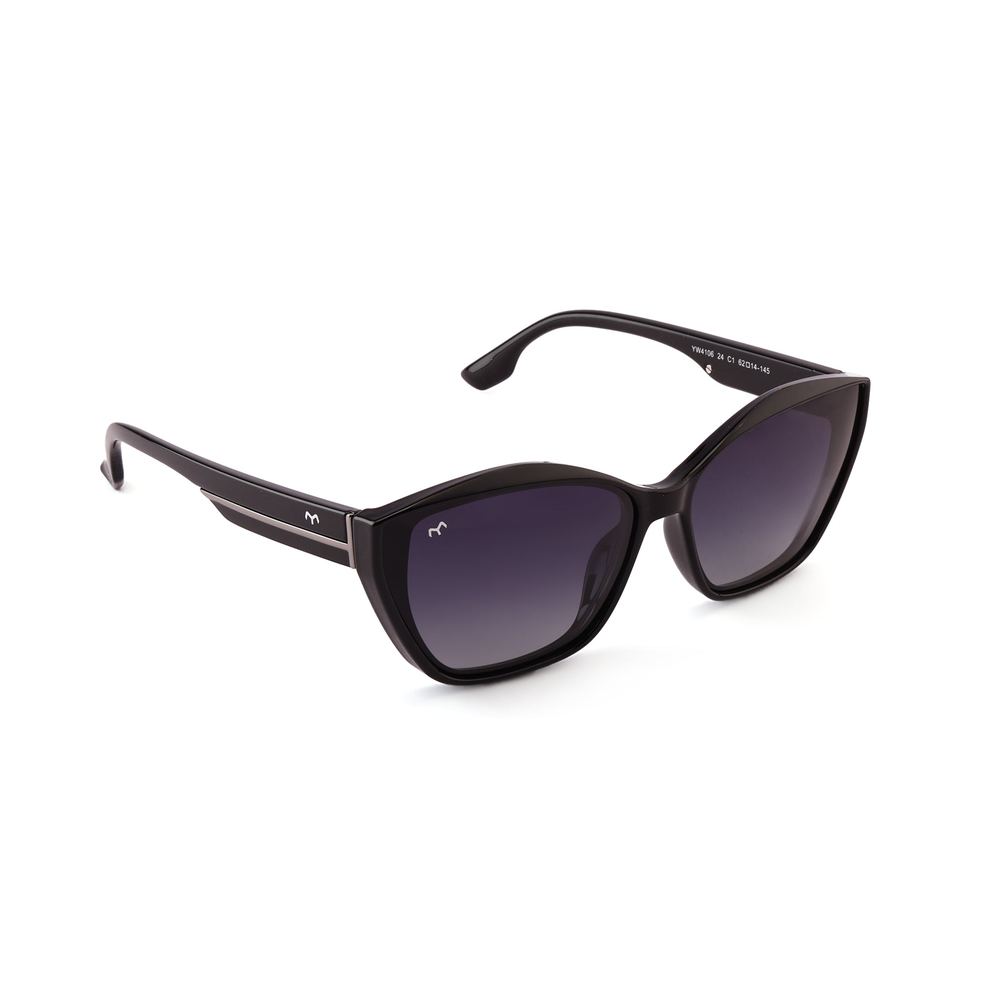 Catnip - TR Black Polarized Cat Eye Glasses