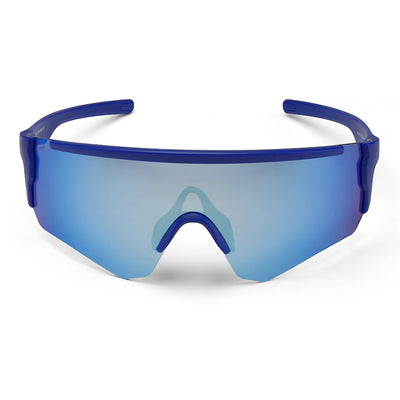 BoxAngle - TR Rectangle Blue Sports Sunglasses