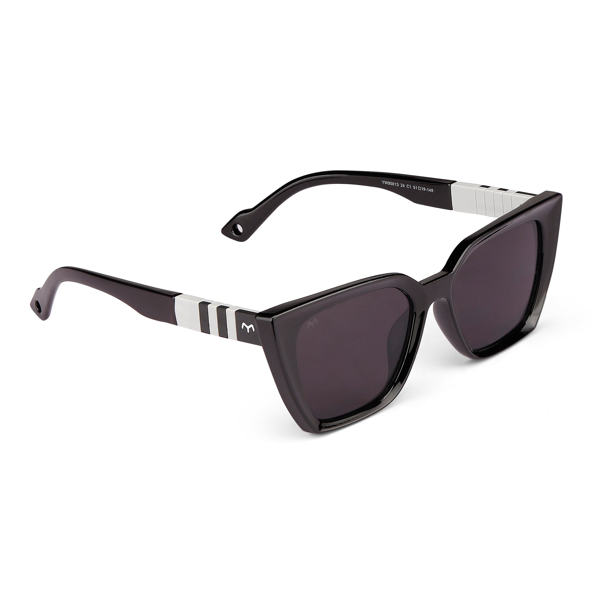 PawKat - Shell Black Cat Eye Sunglasses