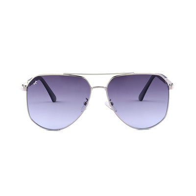 Flytors - Metal Blue Aviator Sunglasses for Men